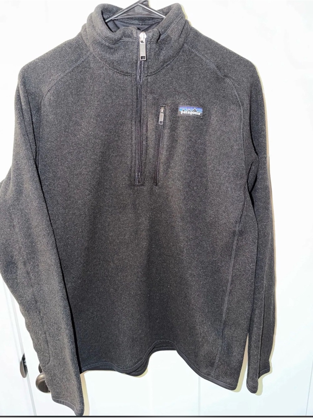 Patagonia Black Fleece with Signature Logo Label